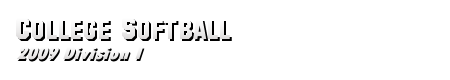 College Softball
